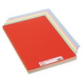 Pacon Assorted Colors Tagboard, 12 x 18, Blue, Canary, Green, Orange, Pink, 100PK 5173